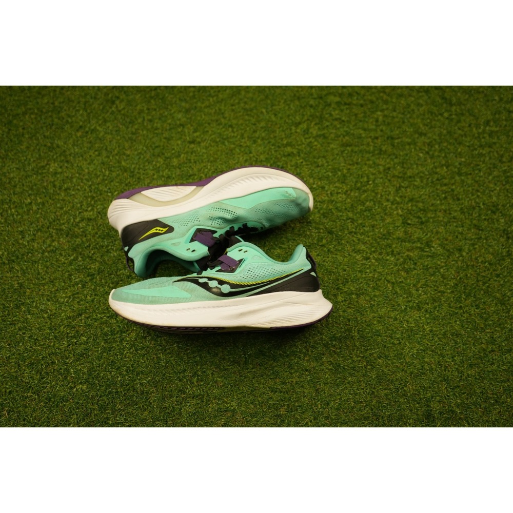 Saucony Guide 15 S10684-26 Women 9 Running Shoes Cool Mint Acid Athletic Sneaker